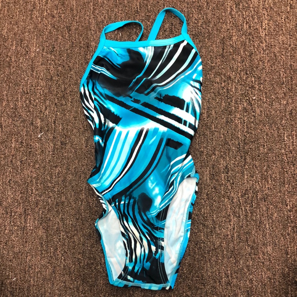 Waterpro Kids Blue Bathing Suit, Size 24